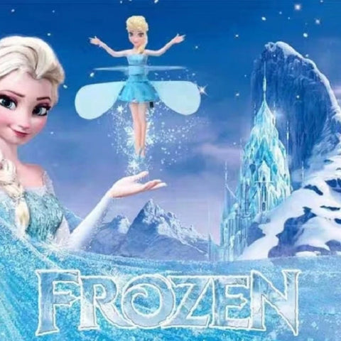 Magic Flying Fairy Princess Doll, Flying Fairy Toys for Girls, Play Game RC Flying Toy Indoor and Outdoor Toys for Boys Girls