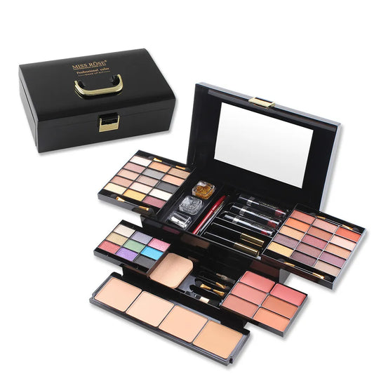 Pro Makeup Set 39 Colors Multicolor Shimmer Glitter Matte Long Lasting Eyeshadow Palette Blush Power Lipstick Maquillaje Mujer