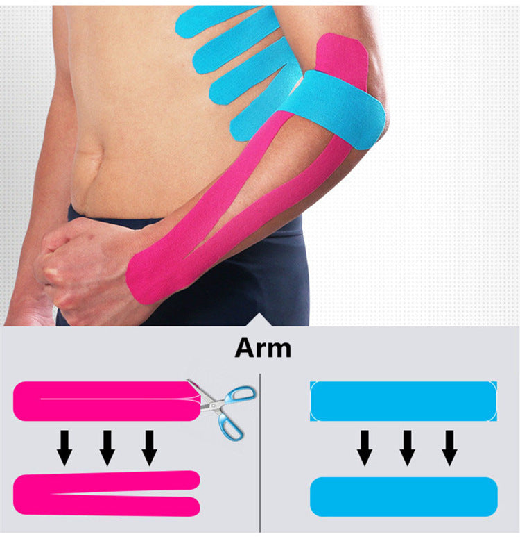 Intramuscular Effect Paste KINESIO Tape Pre-split Muscle Cream Internal Effect Supports Waist Elbow Ankle and Shoulder