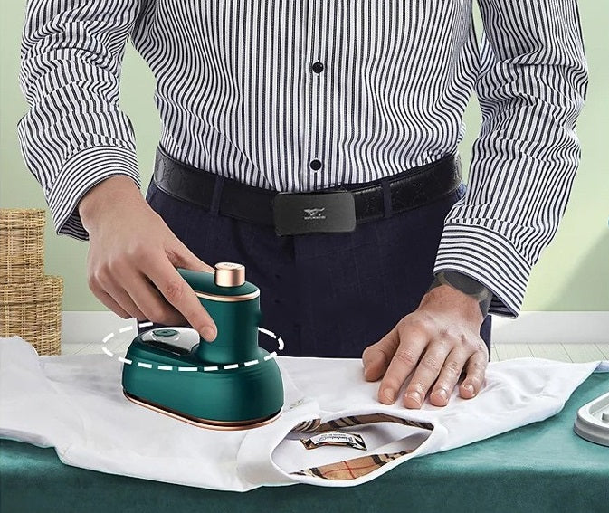Portable Steam Iron Mini Wet And Dry Ironing Machine Heat Press Machine Steamer Handheld For Home Dormitory Travel