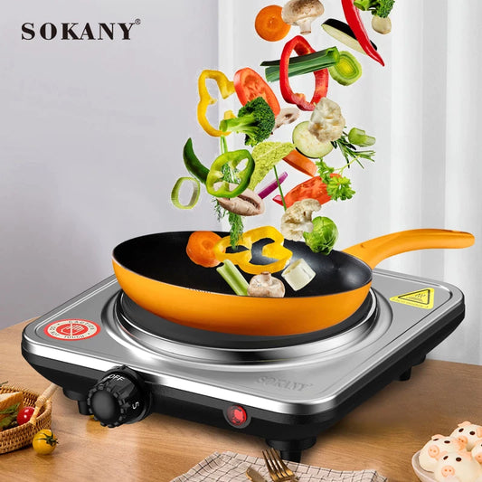 SOKANY 1000W Signal Flat Burner Household Electric Stove Hot Plate Kitchen Appliance 5101