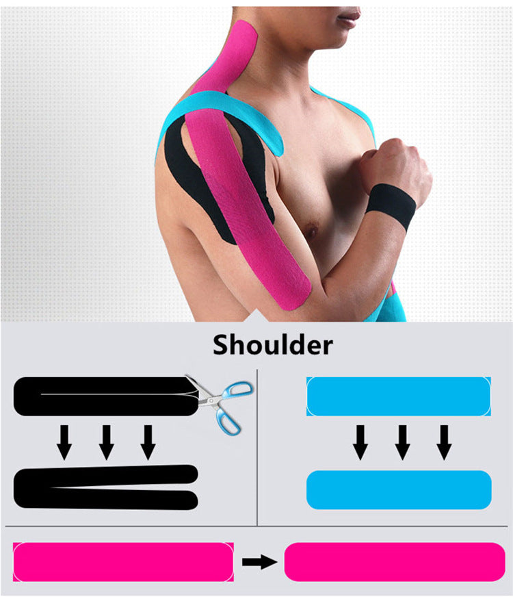 Intramuscular Effect Paste KINESIO Tape Pre-split Muscle Cream Internal Effect Supports Waist Elbow Ankle and Shoulder