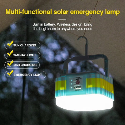Solar Power Charging LED - Rechargeable USB Solar Lights