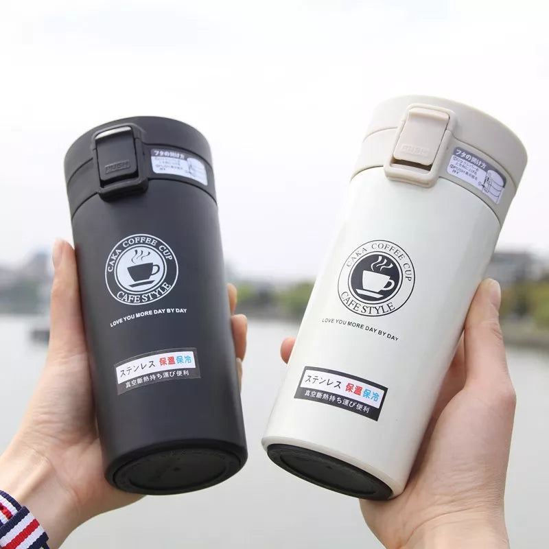 Travel Coffee Mug Thermos Tumbler Cups 380ML Vacuum Flask Thermos Water Bottle Tea Mug Thermos Cup
