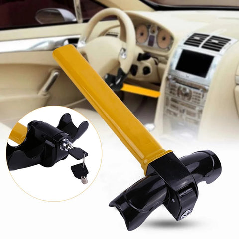 T-Shaped Car Steering Wheel Lock Anti-Theft T-Shaped Lock Car Van Vehicle Steering Wheel Security Lock Auto Accessories