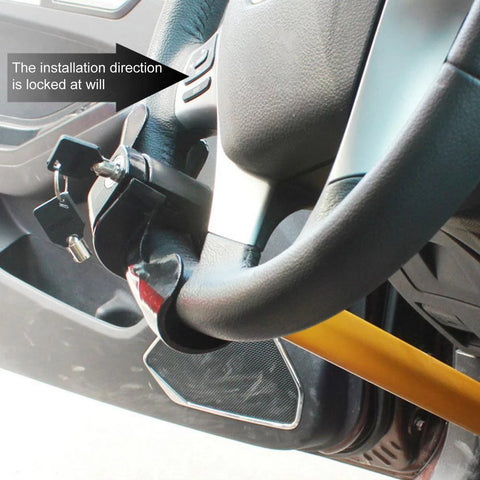 T-Shaped Car Steering Wheel Lock Anti-Theft T-Shaped Lock Car Van Vehicle Steering Wheel Security Lock Auto Accessories