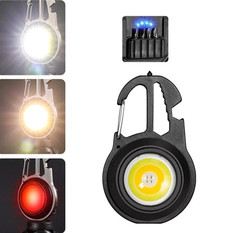 10 in 1 New Mini Lantern Portable Multi-function COB Floodlight Outdoor