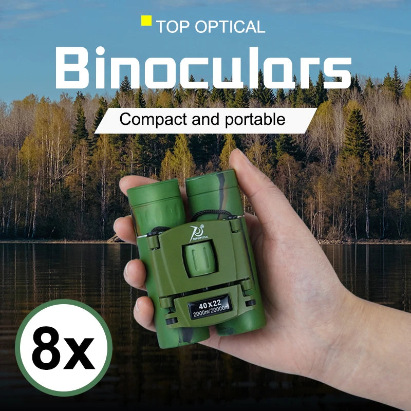 Tasco Binoculars 8x21 Pocket Size Binocular with pouch Online Shopping in Pakistan