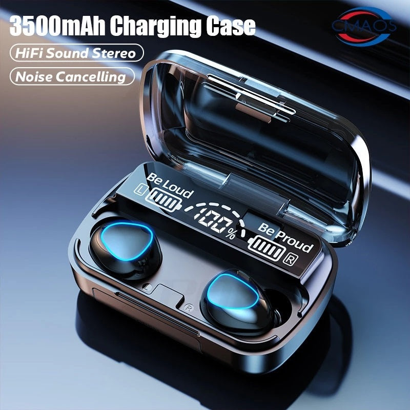Bluetooth Air F9 Mini Airbuds - Stereo Bluetooth Wireless Earbuds With LED Digital Display