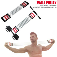 3 in 1 Chest Expander 5 Springs Strength Training Chest Expander Multifunctional Muscle Pull Exerciser Training Device