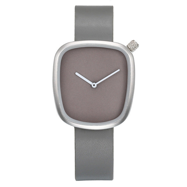 Tomi TM101 Fashion Simple Girls Minimalist Square Gift Quartz Watch