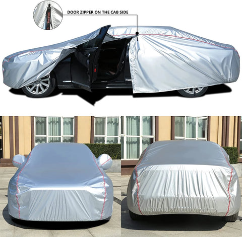 Car Cover Dustproof Anti-scratch Anti-ultraviolet Car Sun Shade Cover Fit for Car
