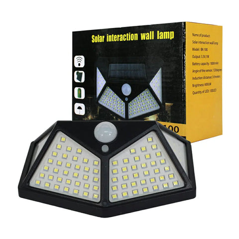 100 LED Solar Motion Sensor Light 3 Modes