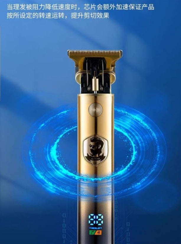 DL-1507 USB Rechargeable Beard Trimmer Cordless Haircut Men Baldheaded Hair Trimmer Barber Cut Hair Cutting Machine