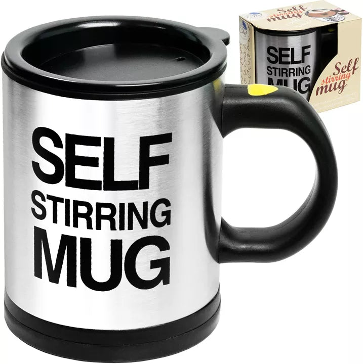 Electric Stainless Steel Auto Self Stirring Coffee Mug Online Shopping in Pakistan