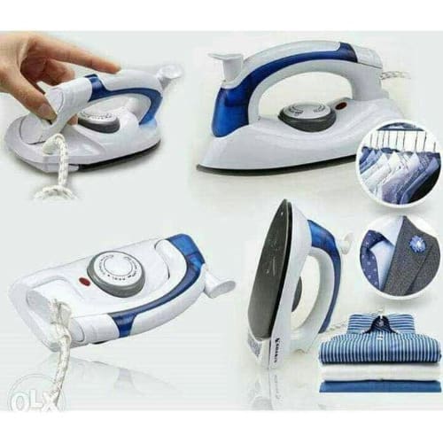 Foldable Mini Iron Electric Steam Iron - Mini Iron HF 258-b Online Shopping in Pakistan