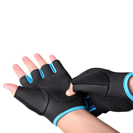 Gold Star Gym Gloves for Exercise and Workout Half Finger Gym Gloves