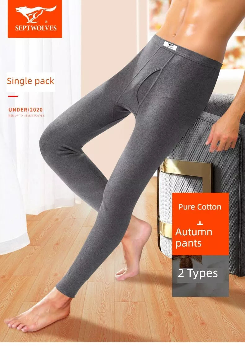 Men and Women Velvet Thick Underwear Pants