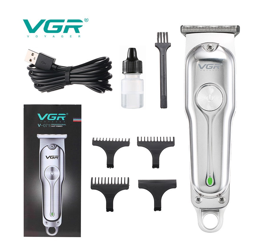 VGR V-071-Rechargeable Hair Trimmer Zero Blade