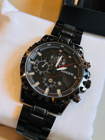 FNGEEN Watch Waterproof Stainless Steal Watch