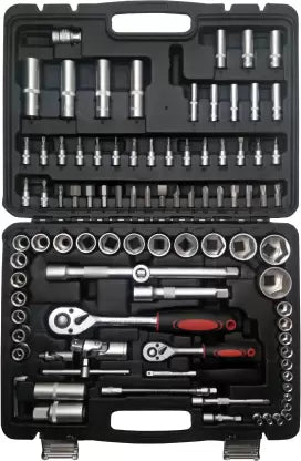 94 pcs/Set Socket Spanner Set Car Repair Tools Ratchet Torque Wrench Automobile Tools Kit