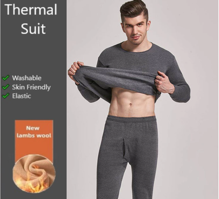 Men's Women Ultra Soft winter inner wear Thermal underwear Long johns –